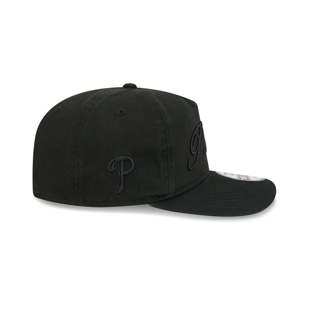 Philadelphia Phillies All Black Scripted 19TWENTY Adjustable Hat