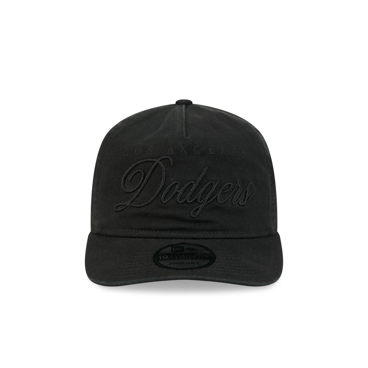 Los Angeles Dodgers All Black Scripted 19TWENTY Adjustable Hat