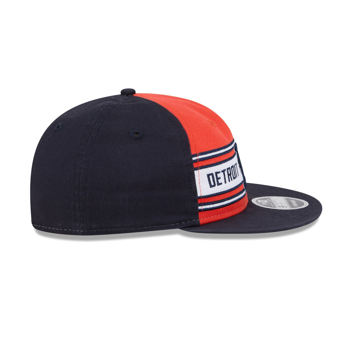 Detroit Tigers Team Stripes Retro Crown 9FIFTY Snapback Hat
