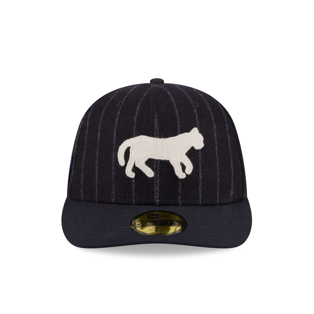 Detroit Tigers Pinstripe Merino & Cashmere Moon 59FIFTY Fitted Hat
