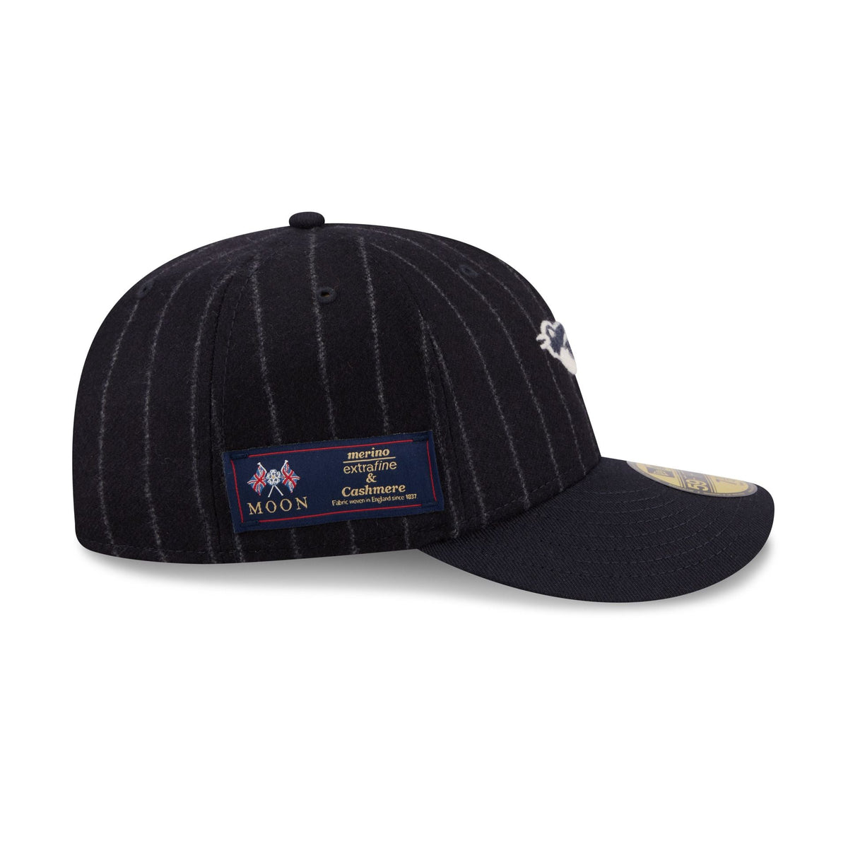 Baltimore Orioles Pinstripe Merino & Cashmere Moon 59FIFTY Fitted Hat