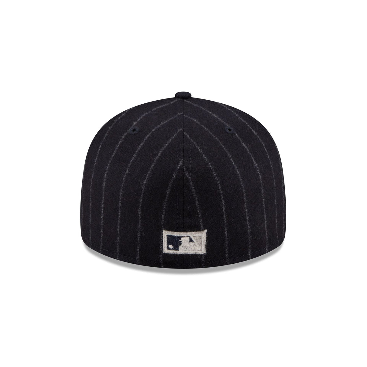 Chicago Cubs Pinstripe Merino & Cashmere Moon 59FIFTY Fitted Hat