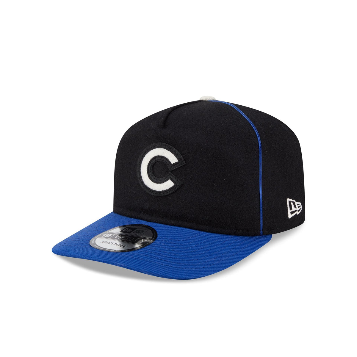 Chicago Cubs Felt Logo 19TWENTY Adjustable Hat
