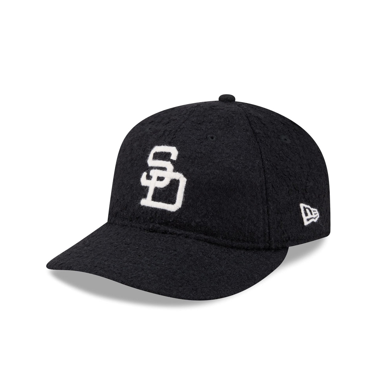San Diego Padres Navy Merino & Cashmere Moon Retro Crown 9FIFTY Adjustable Hat