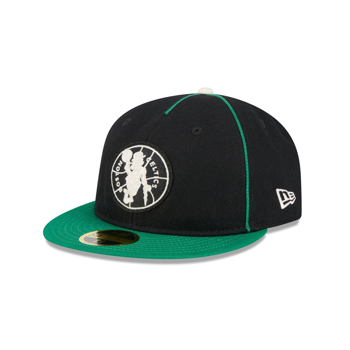 Boston Celtics Felt Logo Retro Crown 59FIFTY Fitted Hat