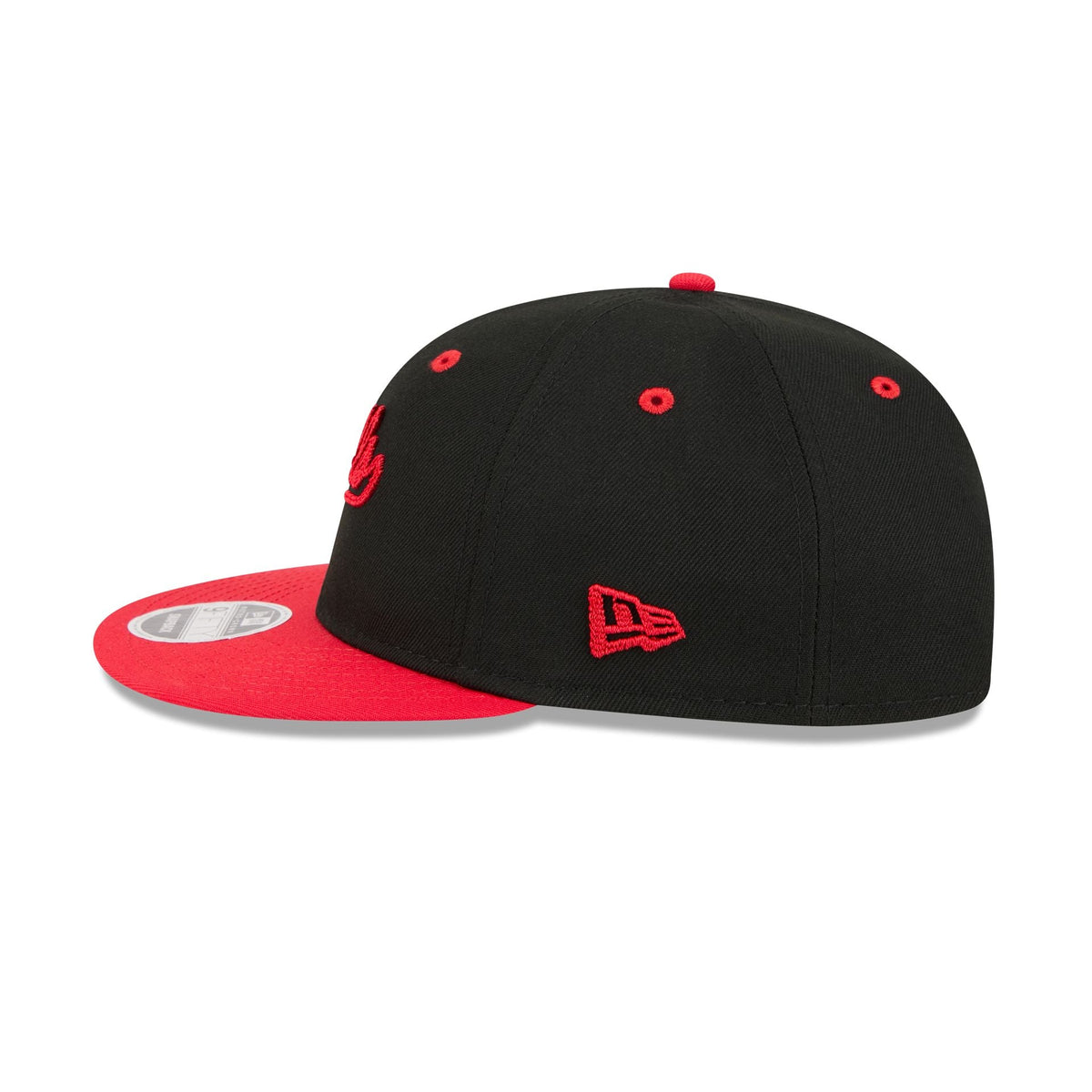 Chicago Bulls Chainstitch Script Retro Crown 9FIFTY Snapback Hat