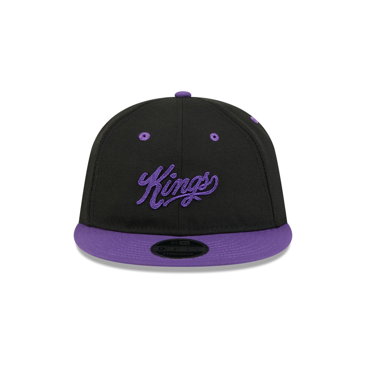 Sacramento Kings Chainstitch Script Retro Crown 9FIFTY Snapback Hat