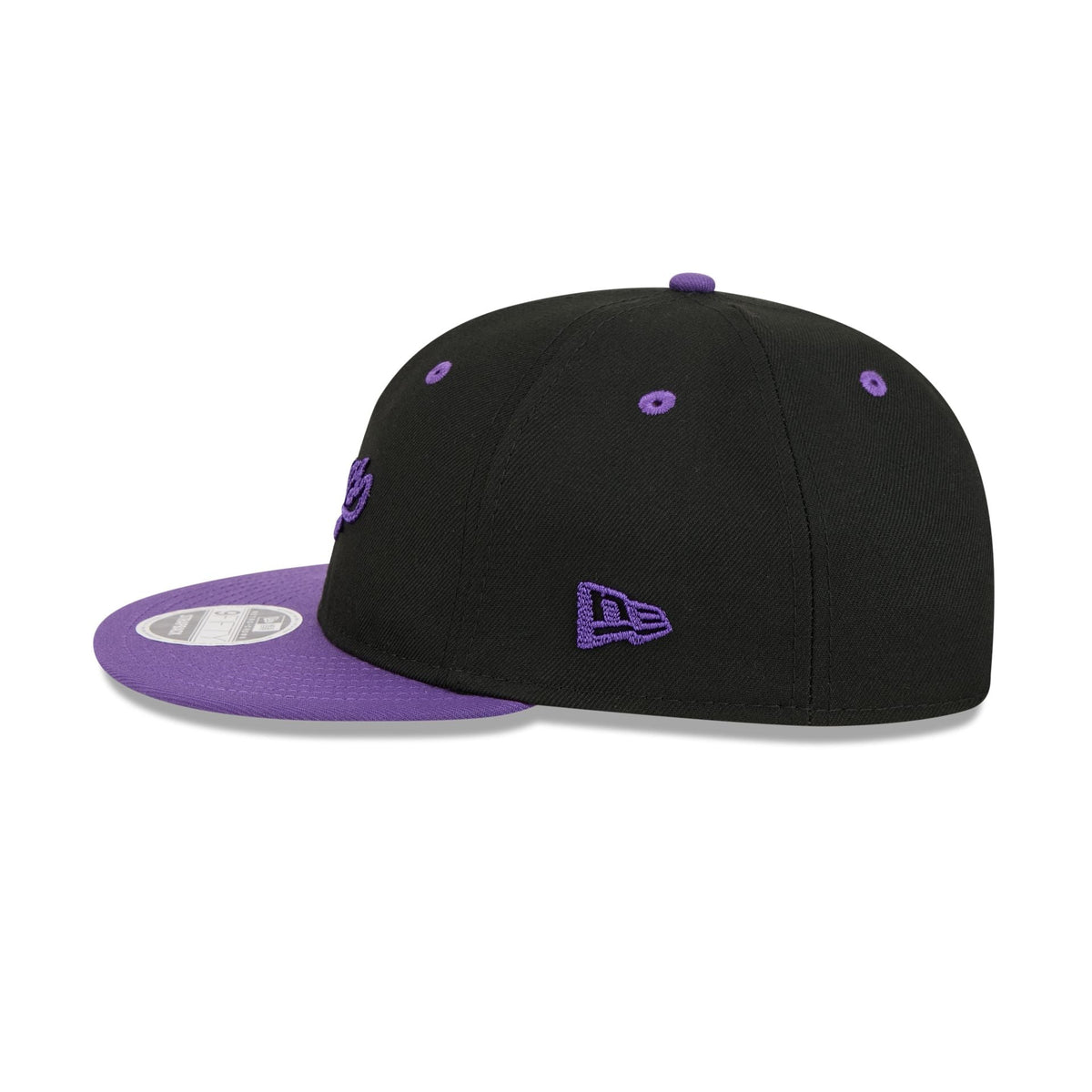 Sacramento Kings Chainstitch Script Retro Crown 9FIFTY Snapback Hat