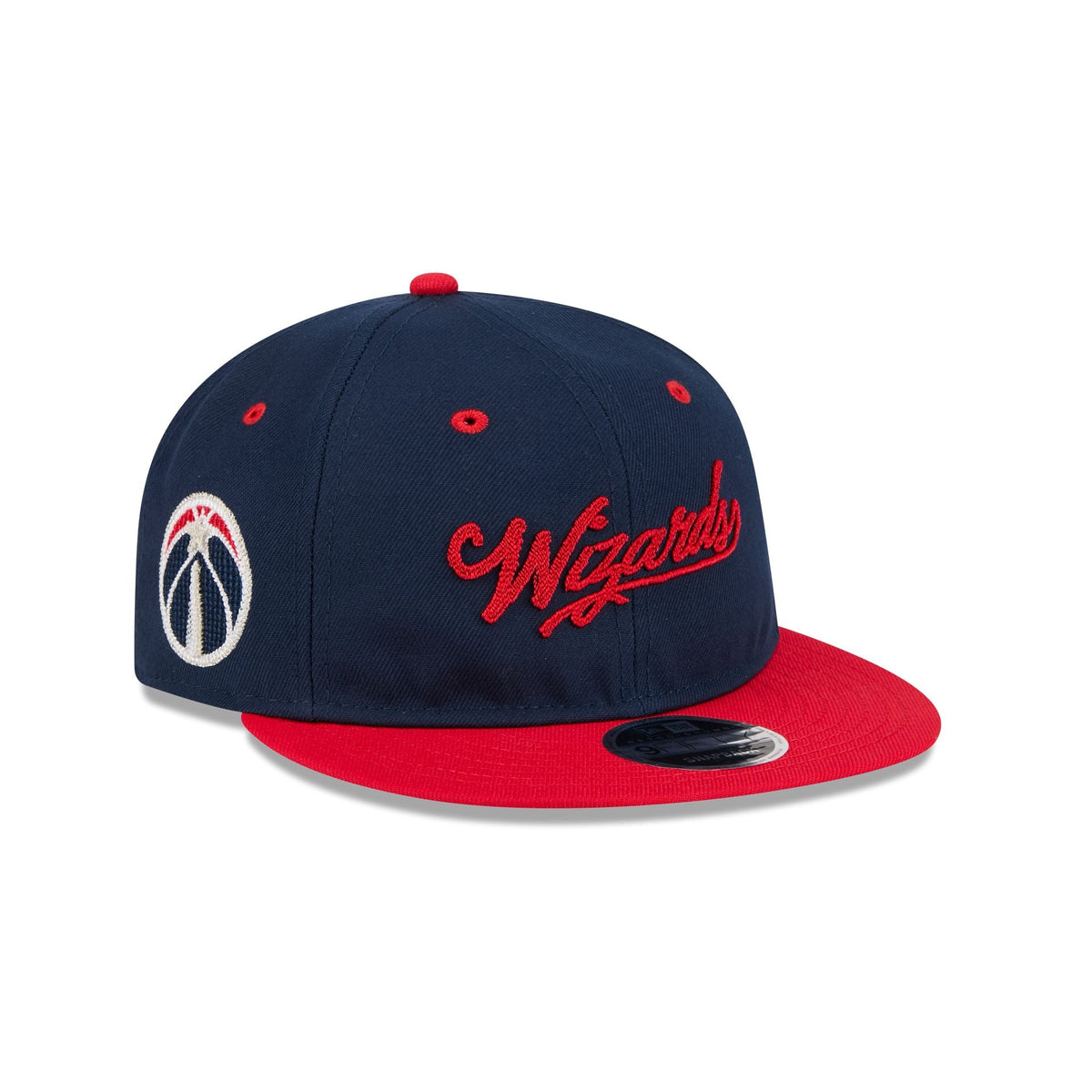 Washington Wizards Chainstitch Script Retro Crown 9FIFTY Snapback Hat