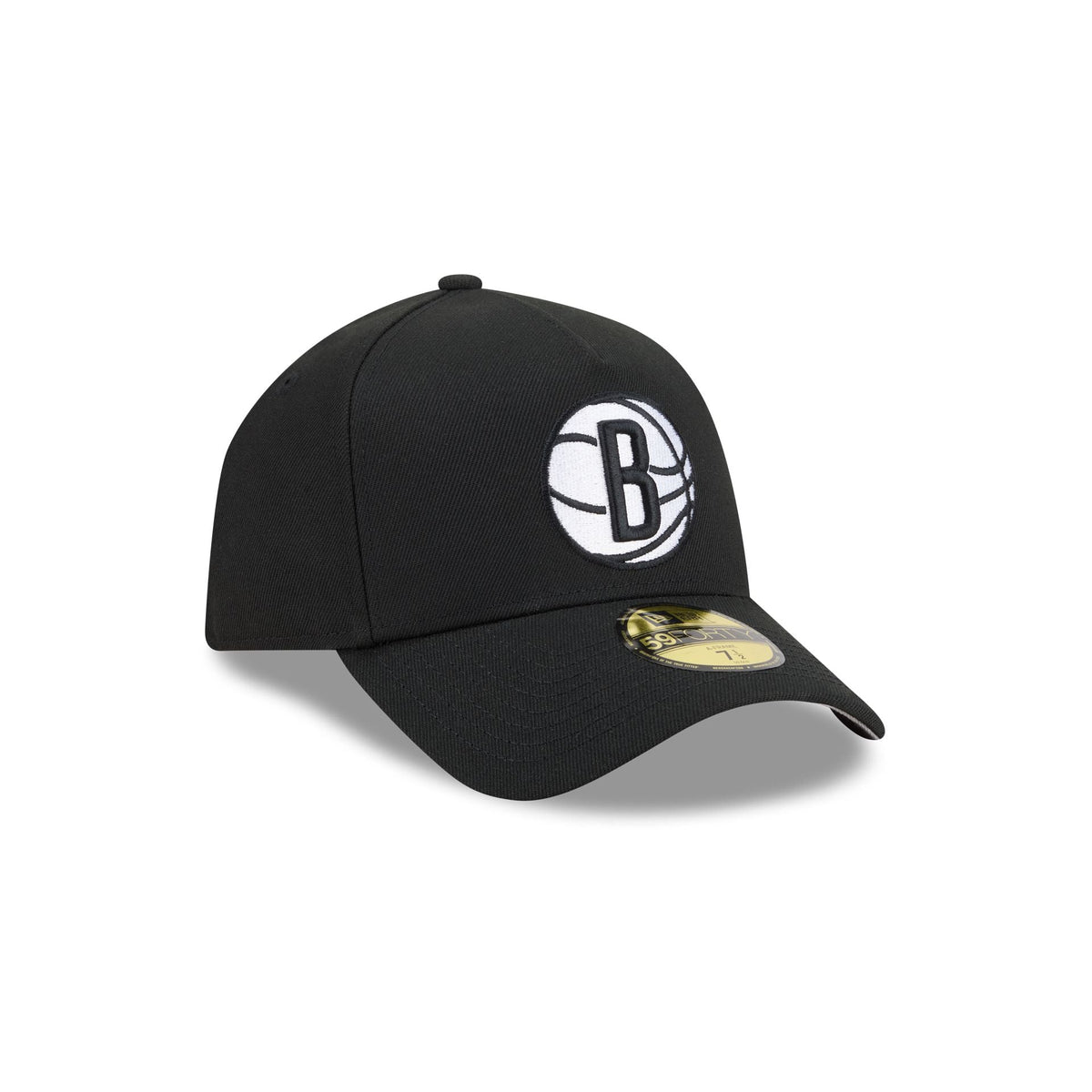Brooklyn Nets Team Side 59FORTY A-Frame Fitted Hat