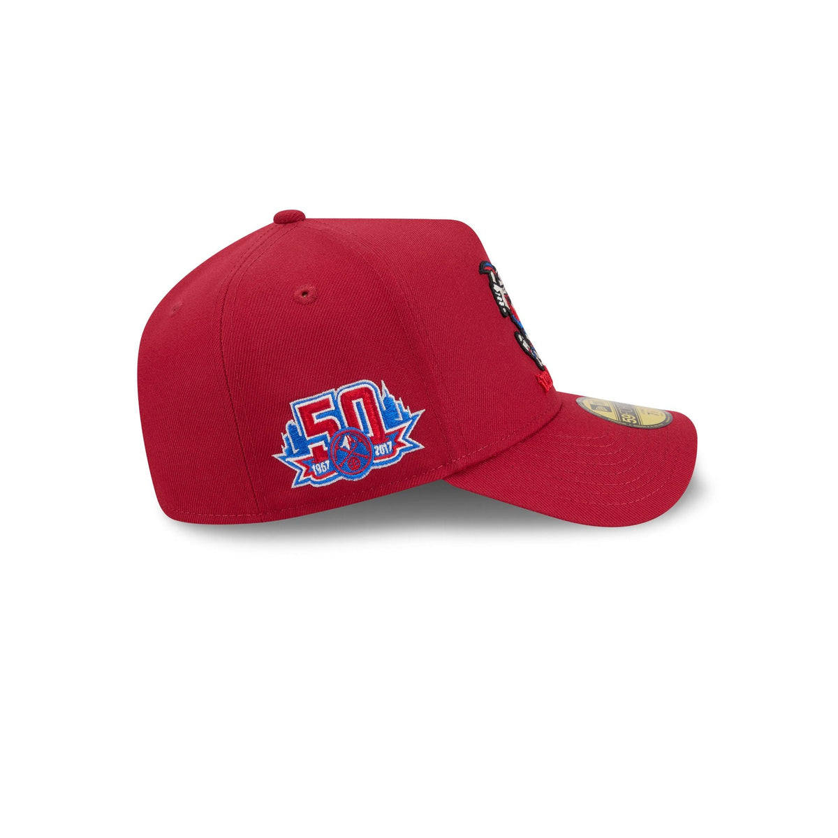 Denver Nuggets Team Side 59FORTY A-Frame Fitted Hat