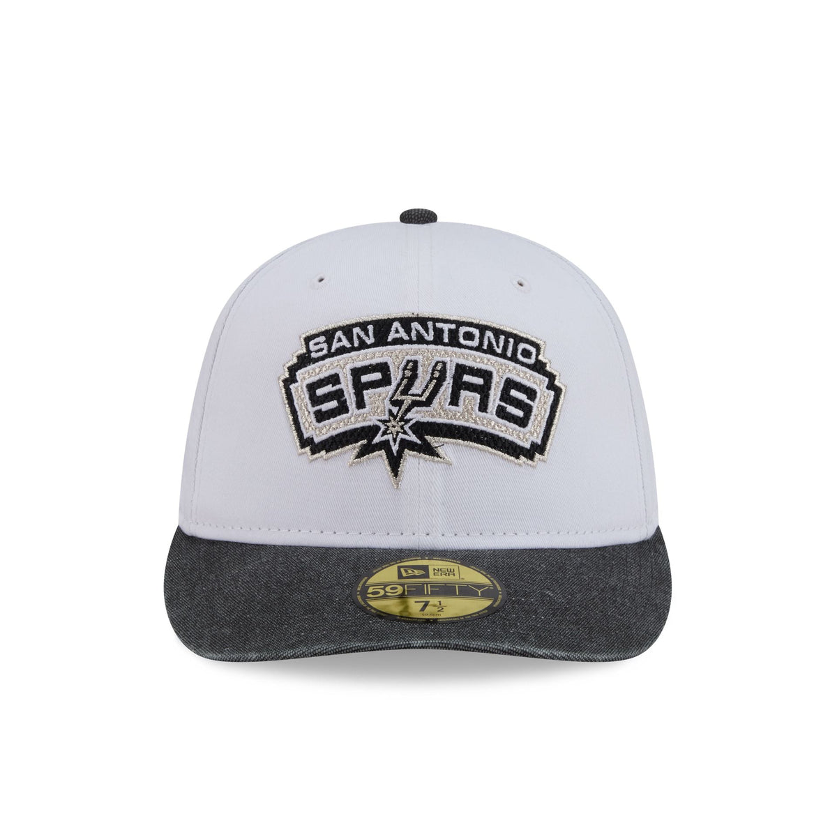 San Antonio Spurs Hardwood Classics Diamond Stitch White 59FIFTY Fitted Hat