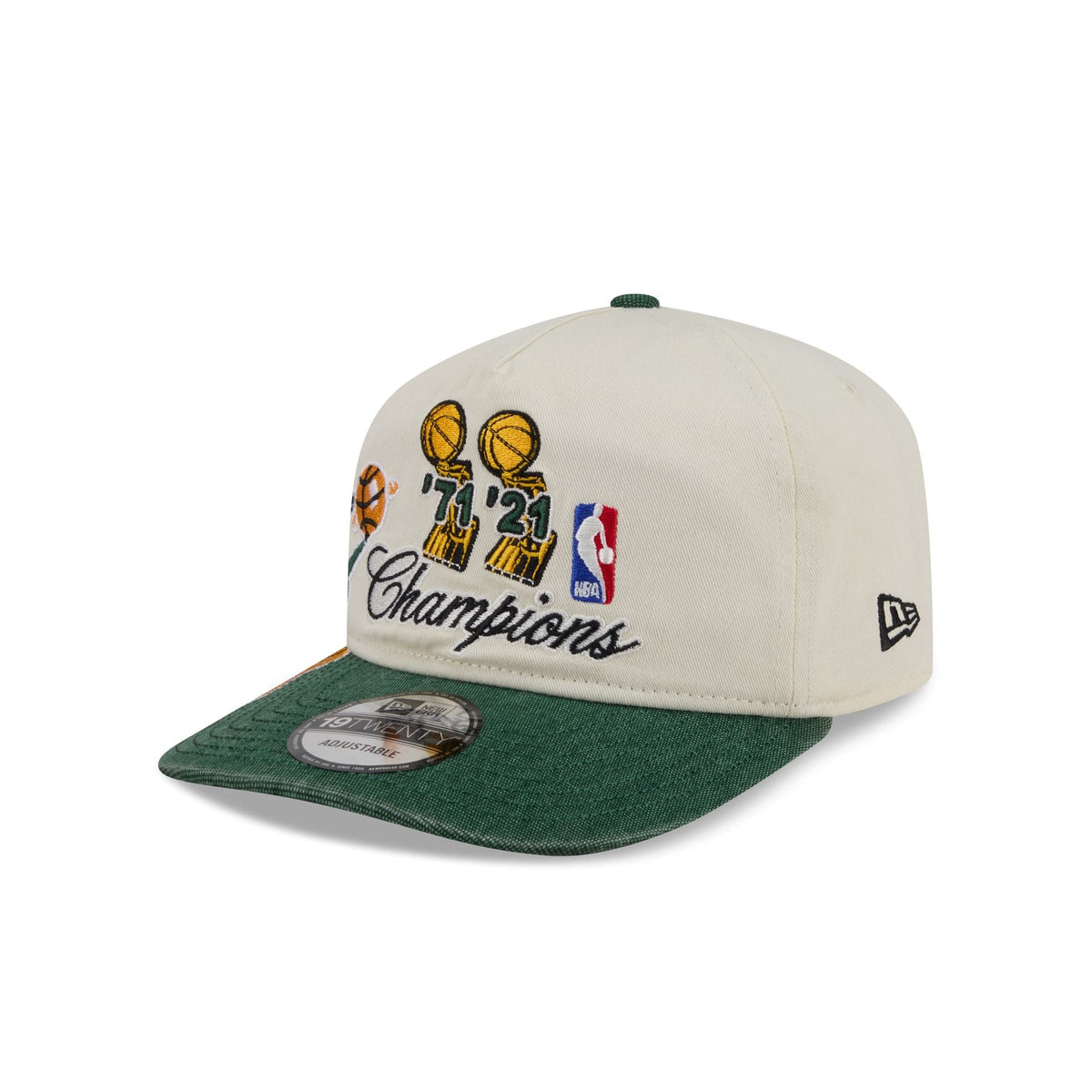 Milwaukee Bucks Hardwood Classics Past Glory 19TWENTY Adjustable Hat