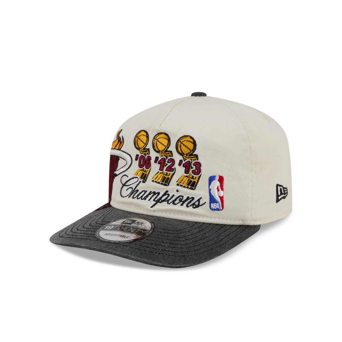 Miami Heat Hardwood Classics Past Glory 19TWENTY Adjustable Hat