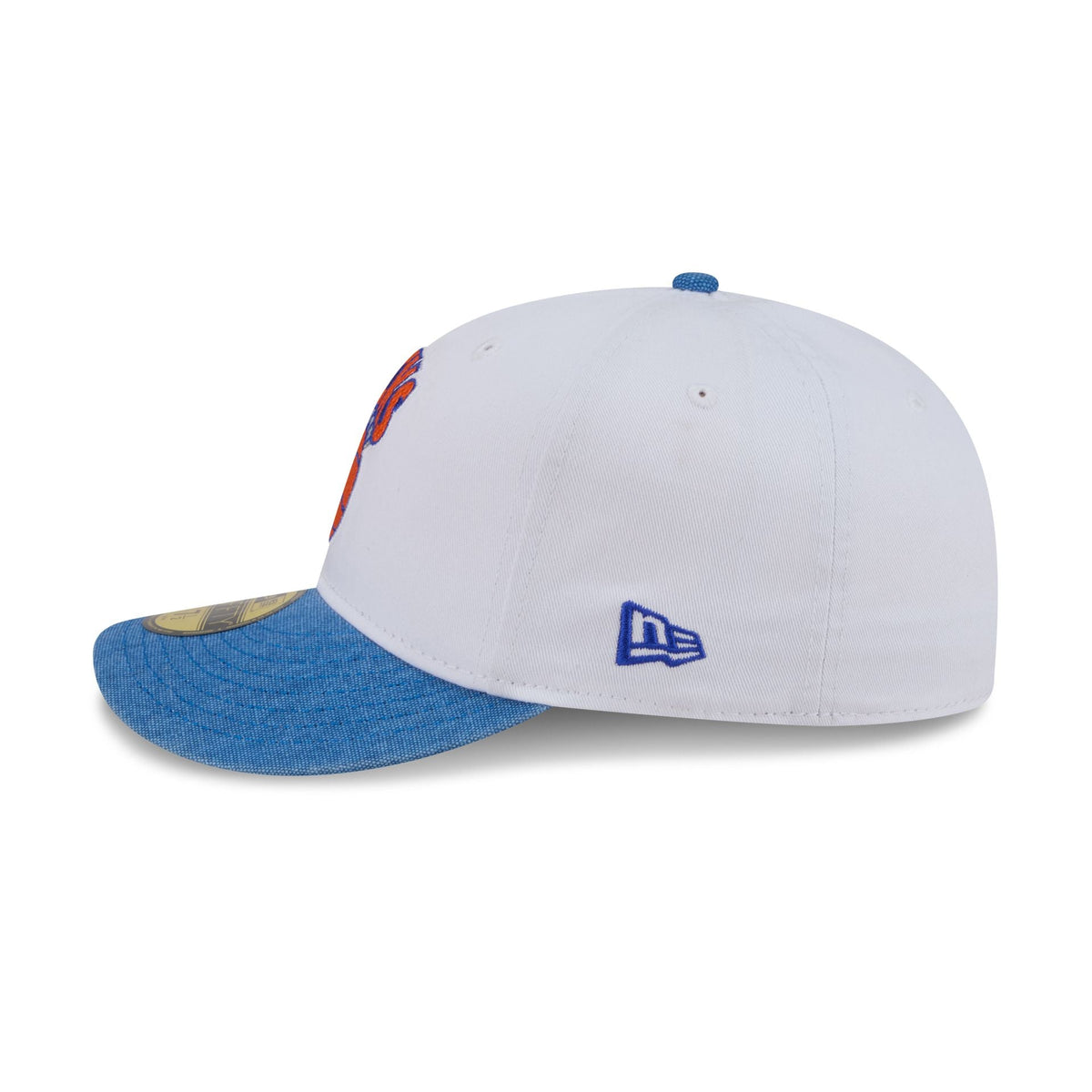 New York Knicks Hardwood Classics Diamond Stitch White 59FIFTY Fitted Hat