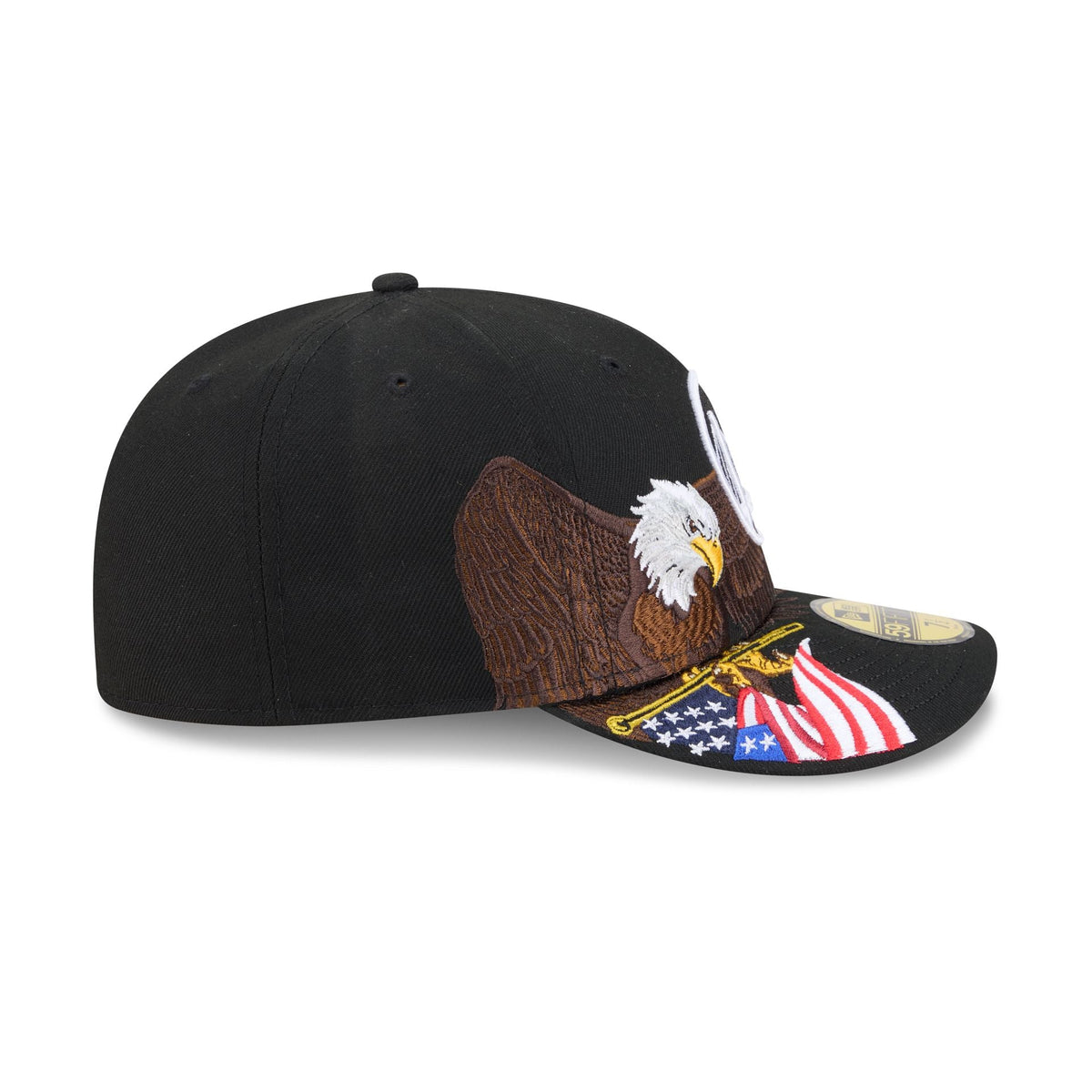 Golden State Warriors Liberty Eagle 59FIFTY Fitted Hat