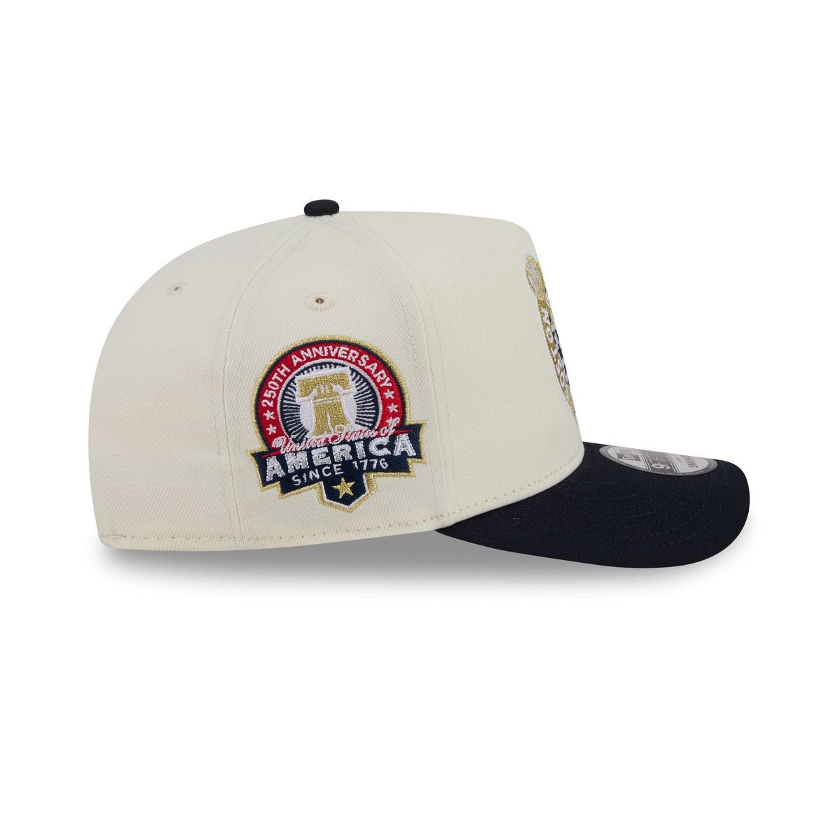 Boston Celtics Chrome White Stars and Stripes 9FIFTY A-Frame Snapback Hat