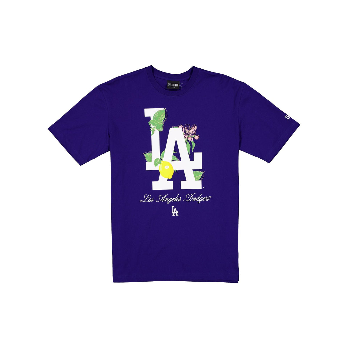 Los Angeles Dodgers Lifestyle Graphics Floral Embroidery T-Shirt