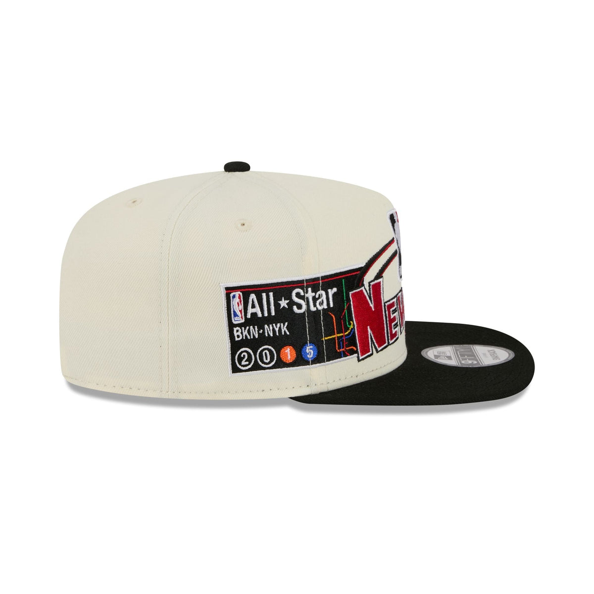 Brooklyn Nets Hardwood Classics 2015 All-Star Game 9FIFTY A-Frame Snapback Hat