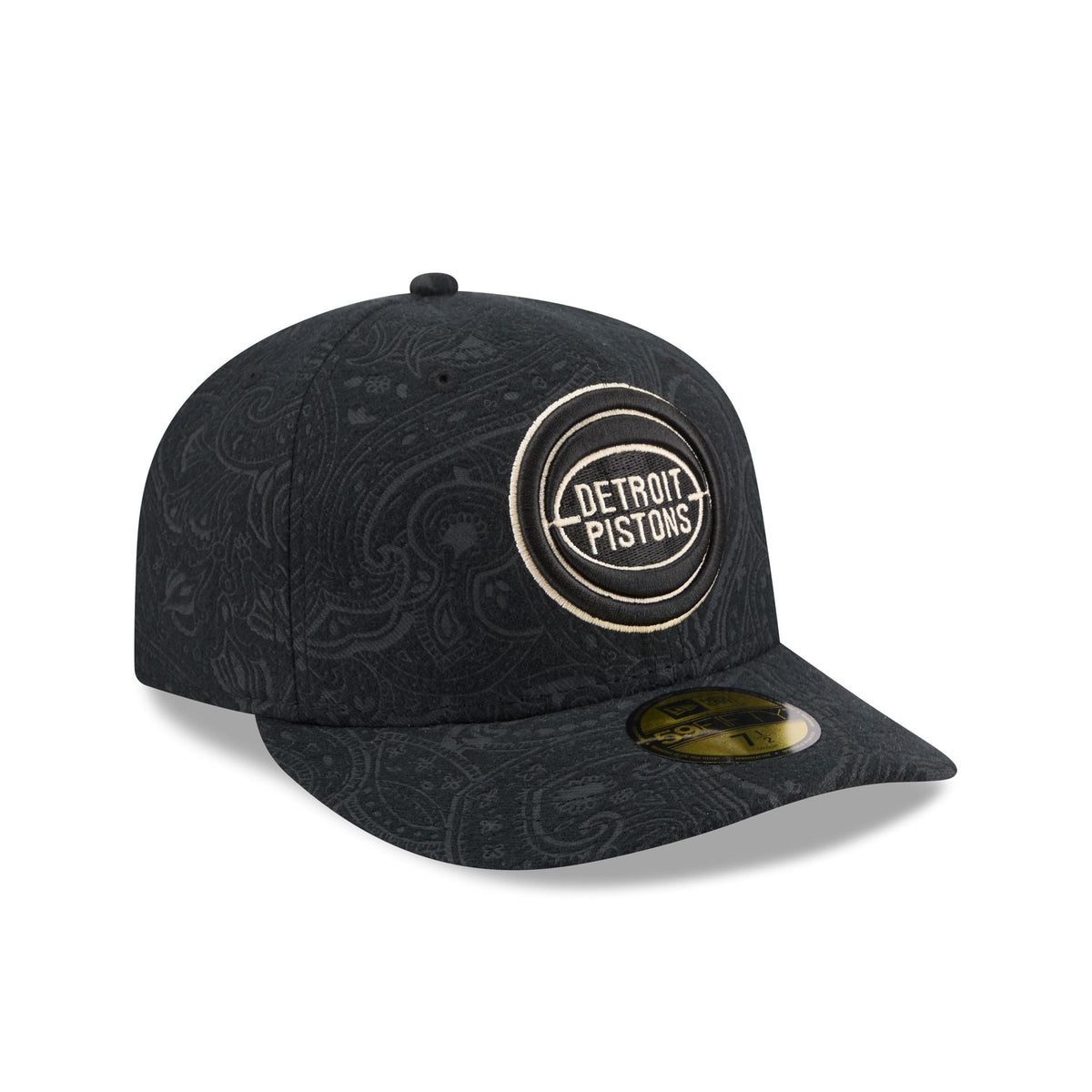Detroit Pistons Three Looms Brushed Cotton 59FIFTY Fitted Hat