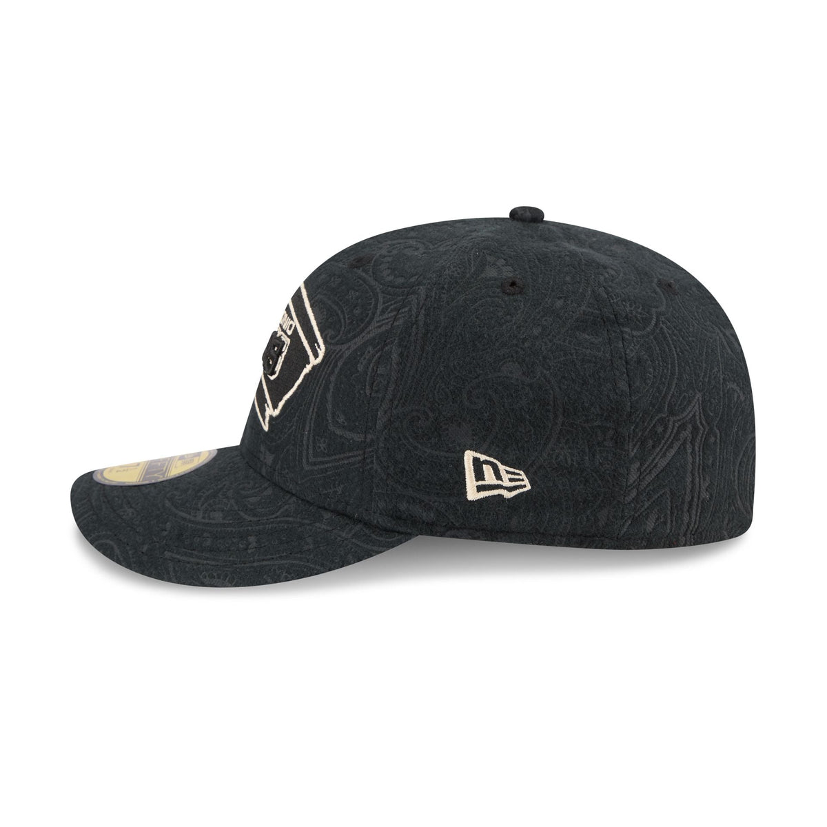 San Antonio Spurs Three Looms Brushed Cotton 59FIFTY Fitted Hat