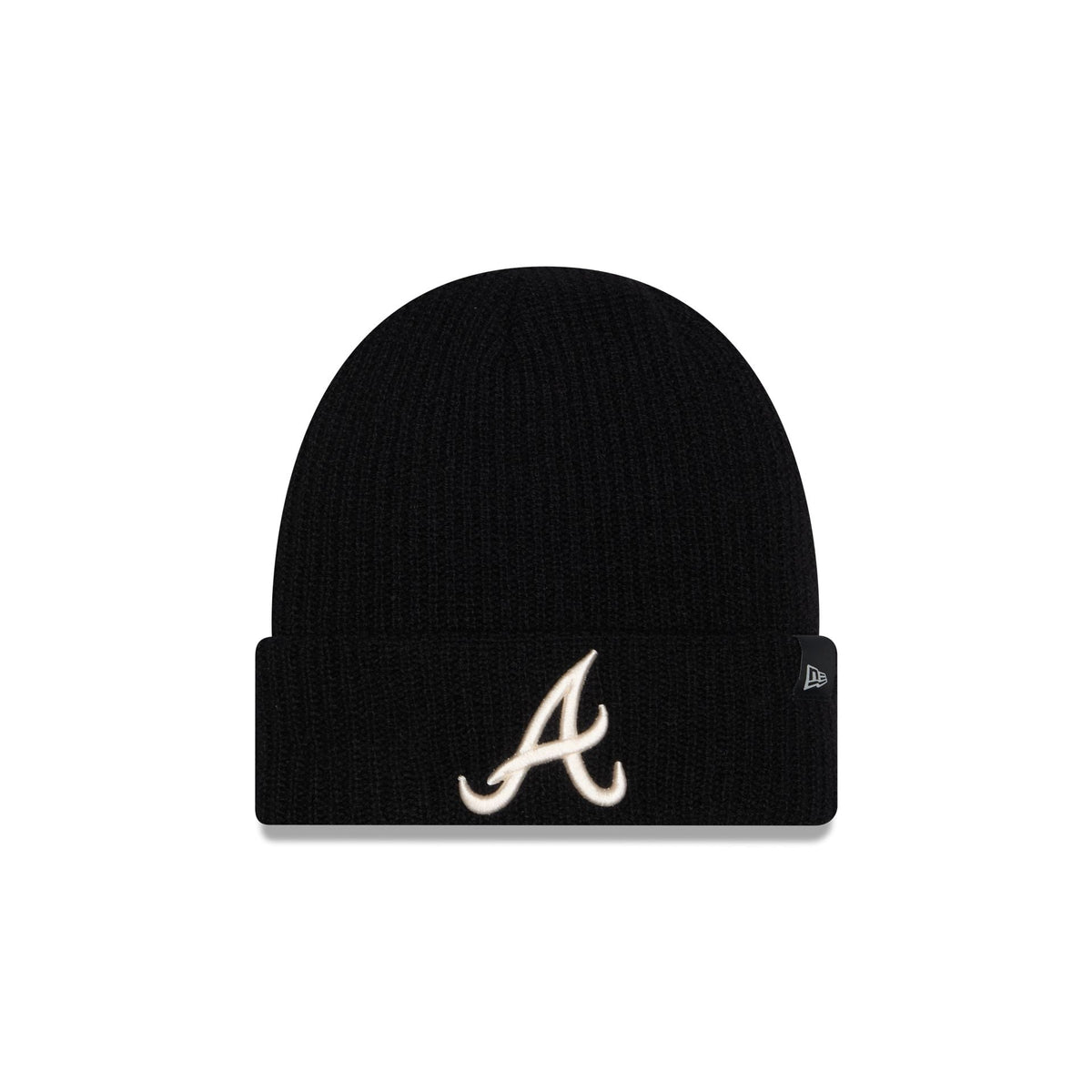 Atlanta Braves Cashmere Black Cuff Knit Hat