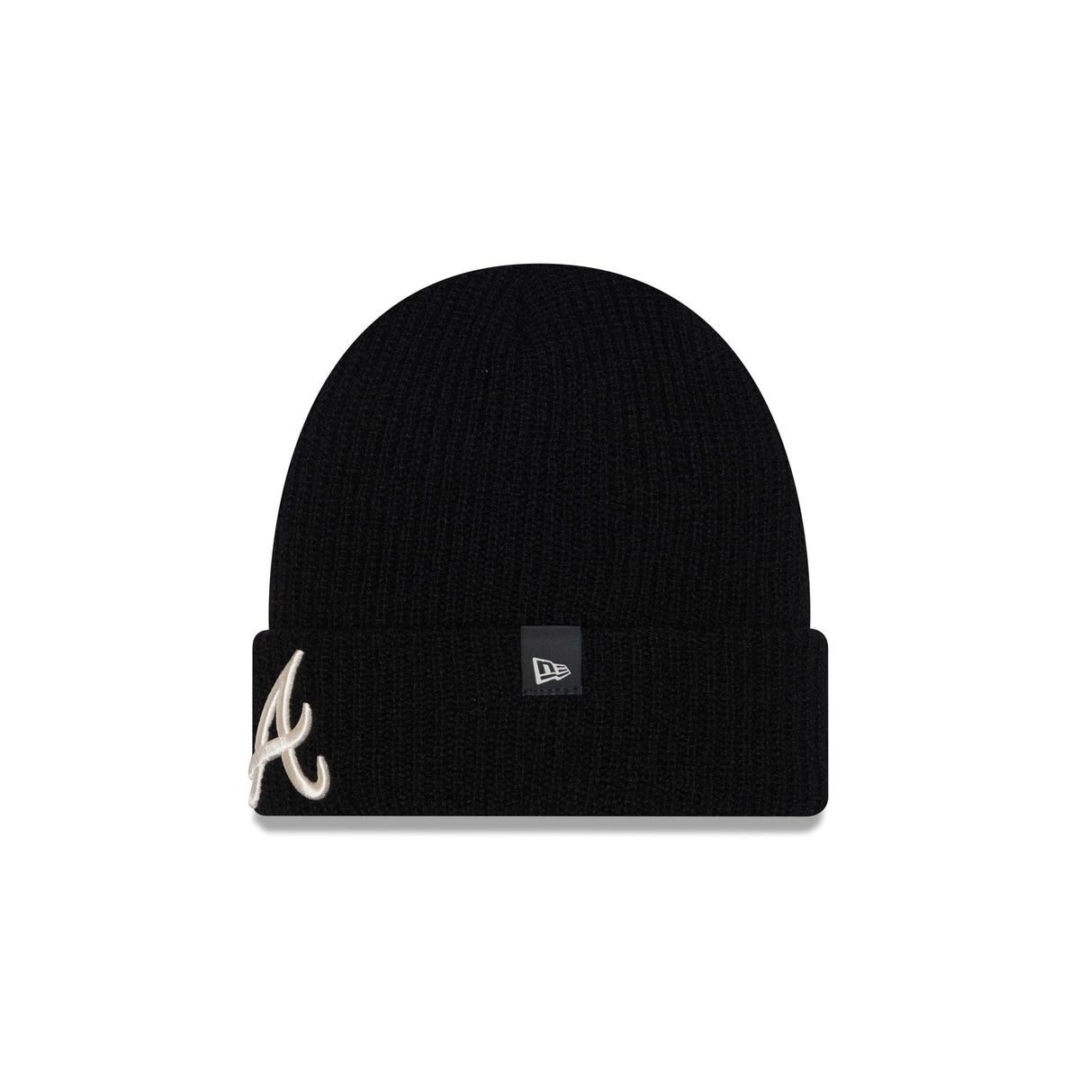 Atlanta Braves Cashmere Black Cuff Knit Hat