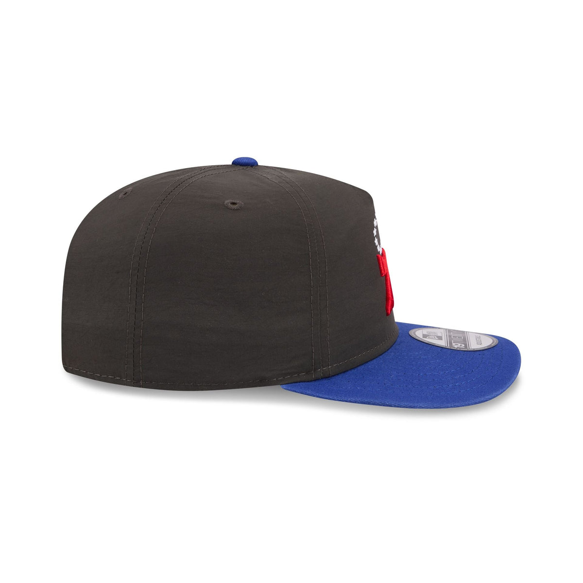 Philadelphia 76ers Three Looms Nylon Black 19TWENTY Adjustable Hat