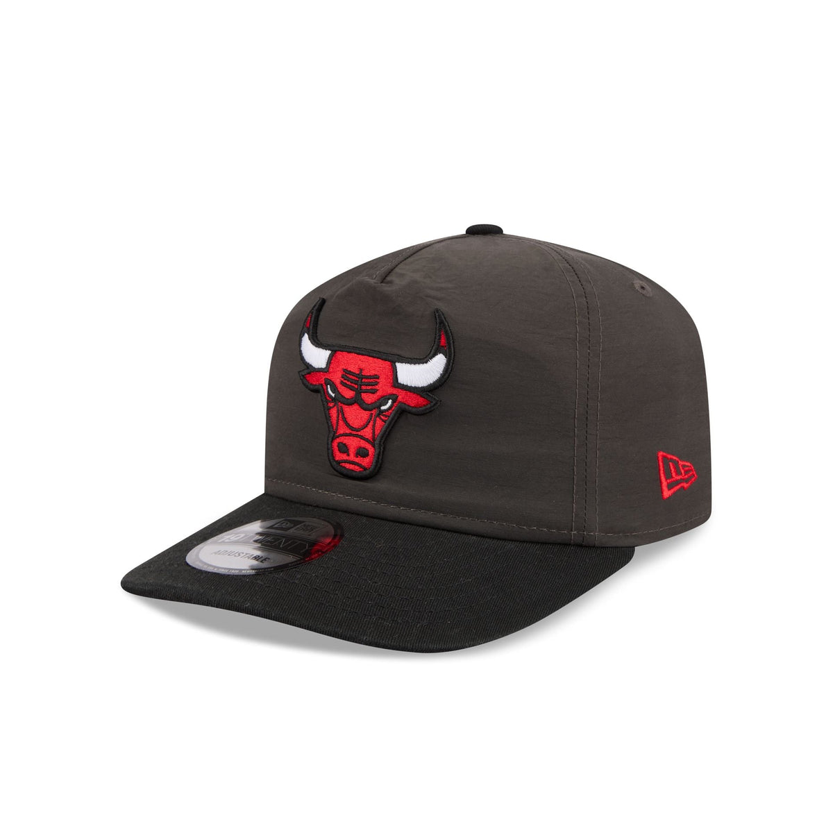 Chicago Bulls Three Looms Nylon Black 19TWENTY Adjustable Hat