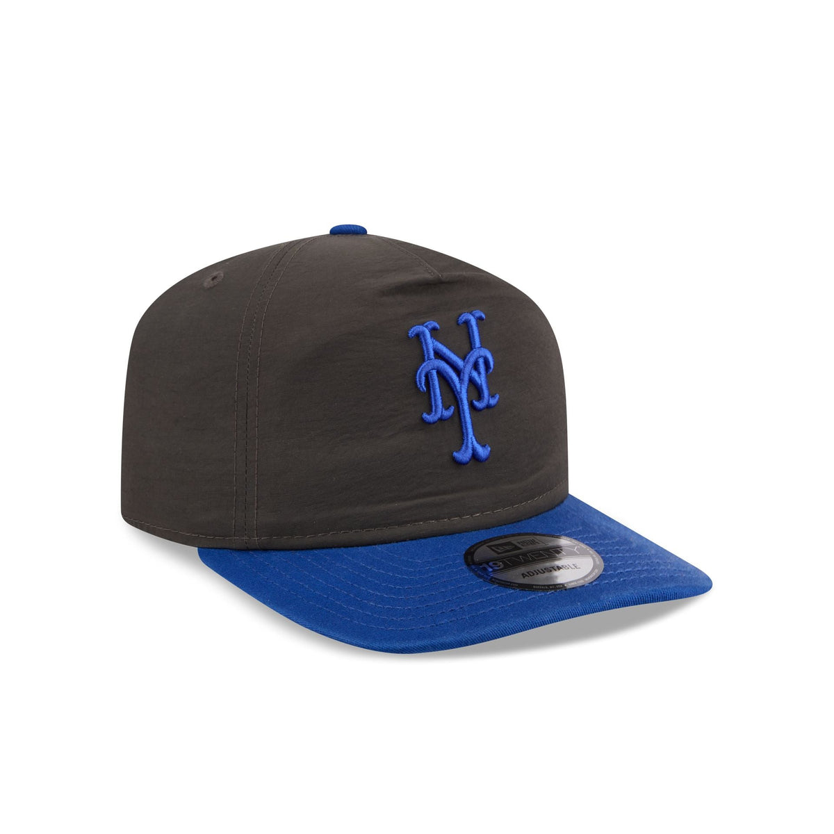 New York Mets Three Looms Nylon Black 19TWENTY Adjustable Hat