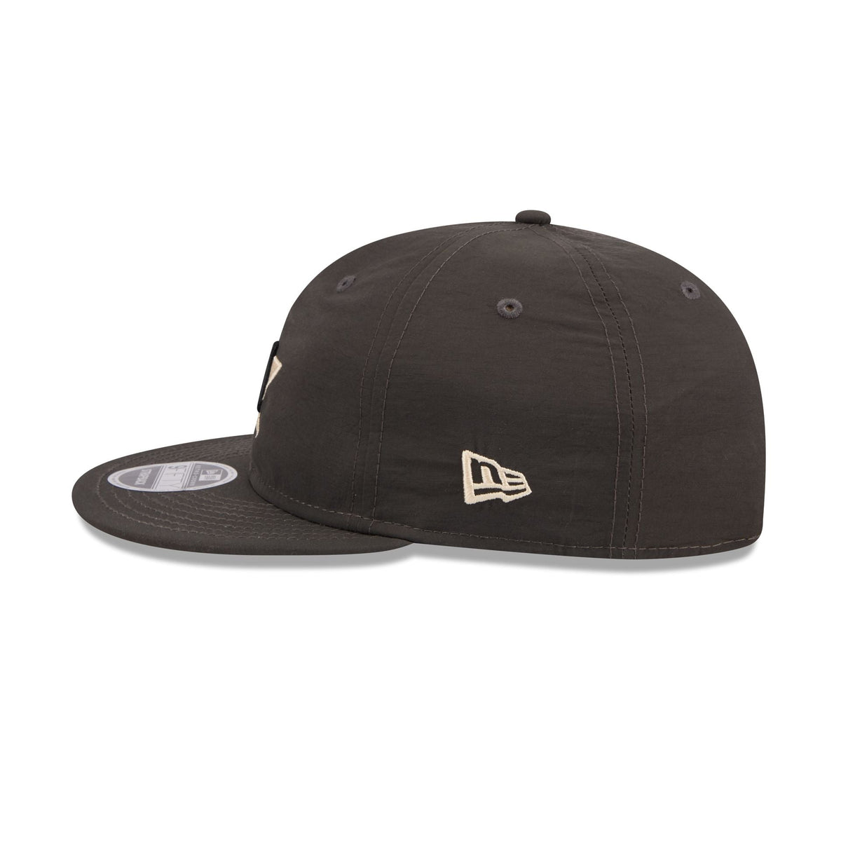 Houston Astros Three Looms Nylon Black Retro Crown 9FIFTY Adjustable Hat
