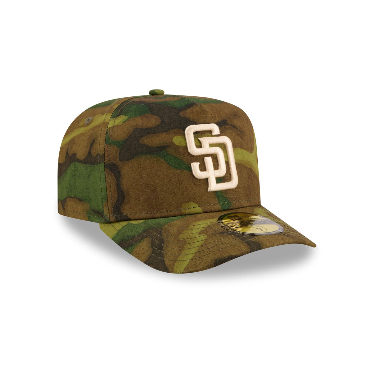 San Diego Padres Three Looms Ripstop Camo 59FORTY A-Frame Fitted Hat