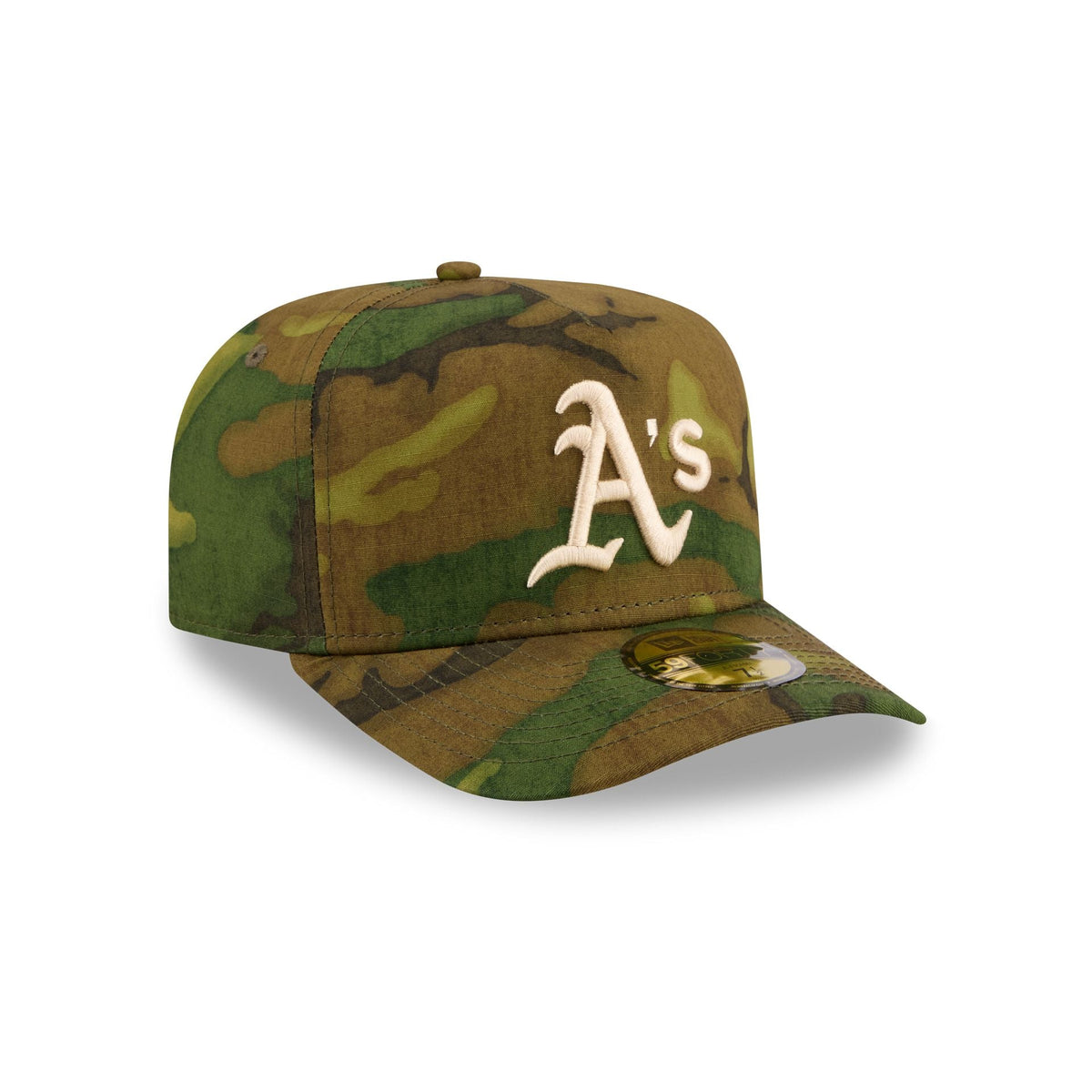 Athletics Three Looms Ripstop Camo 59FORTY A-Frame Fitted Hat