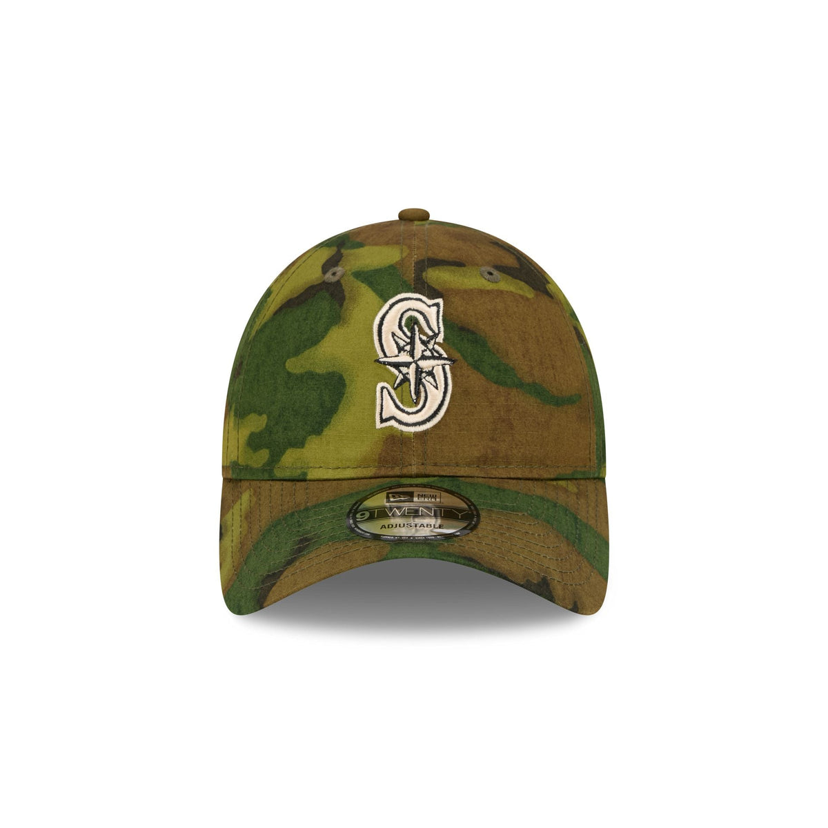 Seattle Mariners Three Looms Ripstop Camo 9TWENTY Adjustable Hat