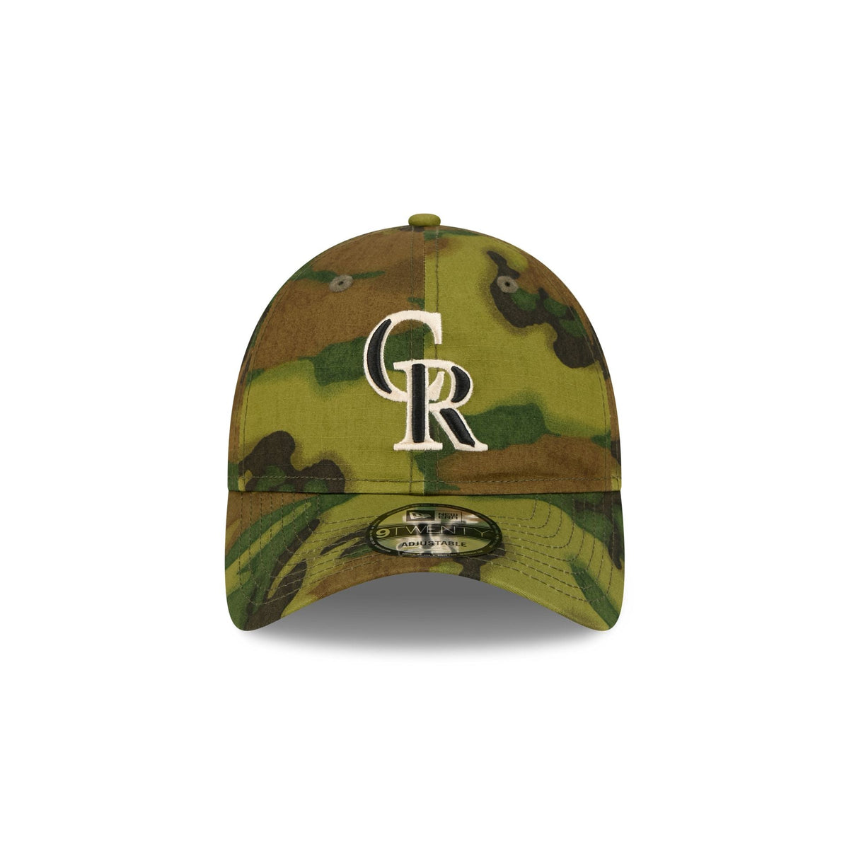 Colorado Rockies Three Looms Ripstop Camo 9TWENTY Adjustable Hat