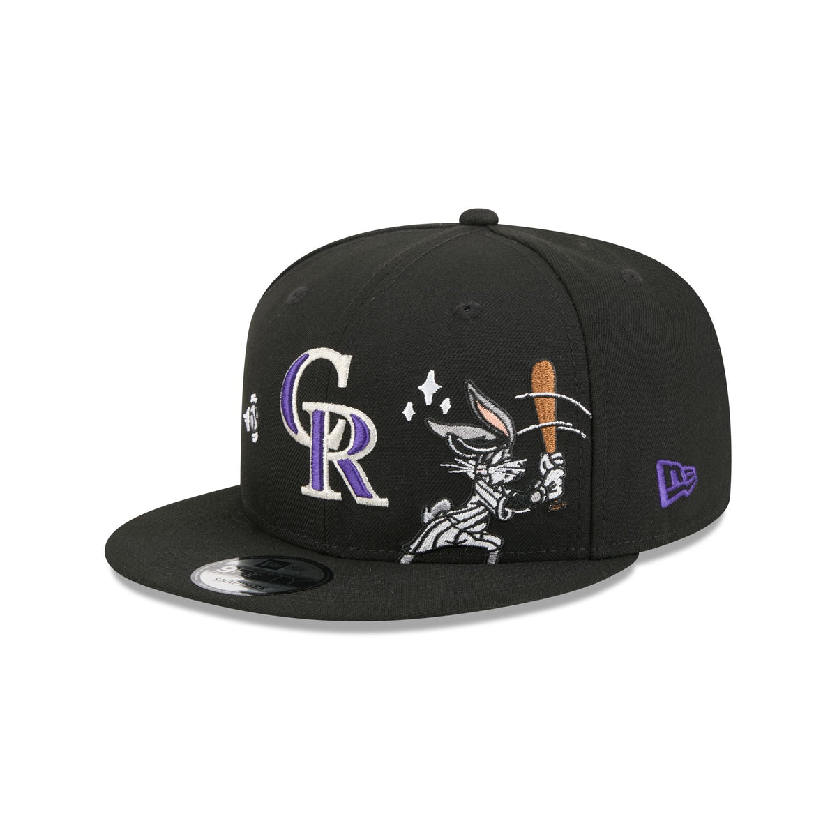 Colorado Rockies Bugs Bunny Swing 9FIFTY Snapback Hat