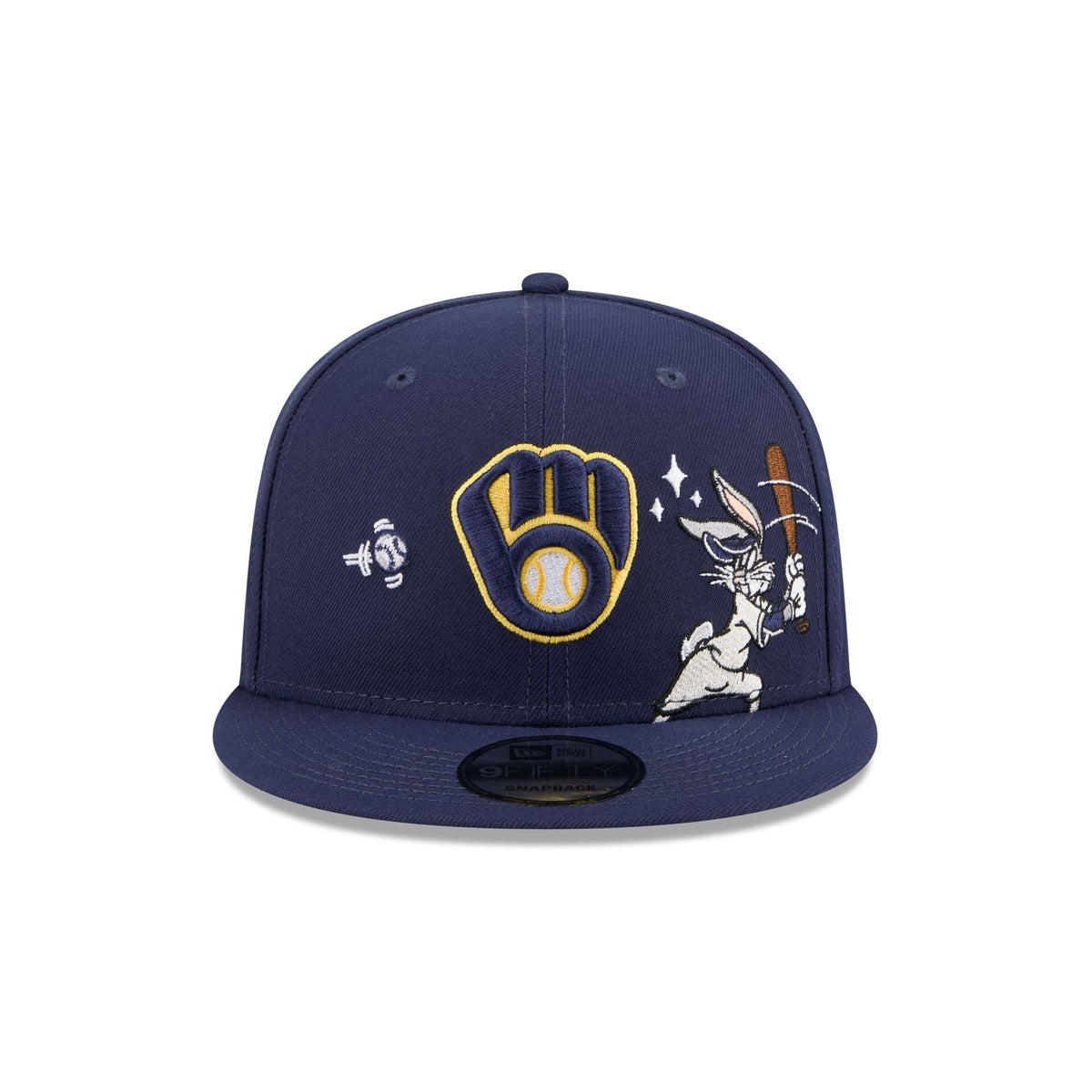 Milwaukee Brewers Bugs Bunny Swing 9FIFTY Snapback Hat