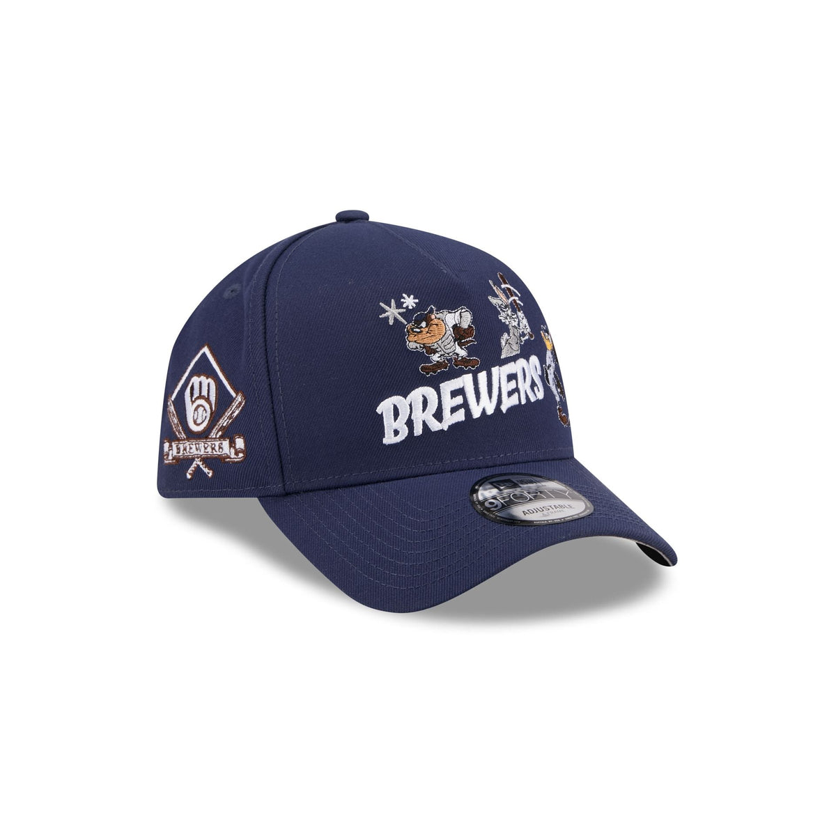 Milwaukee Brewers Looney Tunes 9FORTY A-Frame Snapback Hat