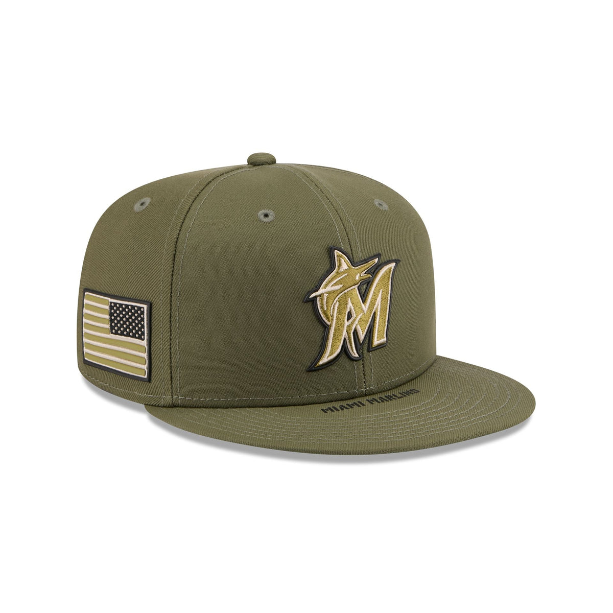 Miami Marlins Armed Forces Day 2026 59FIFTY Fitted Hat