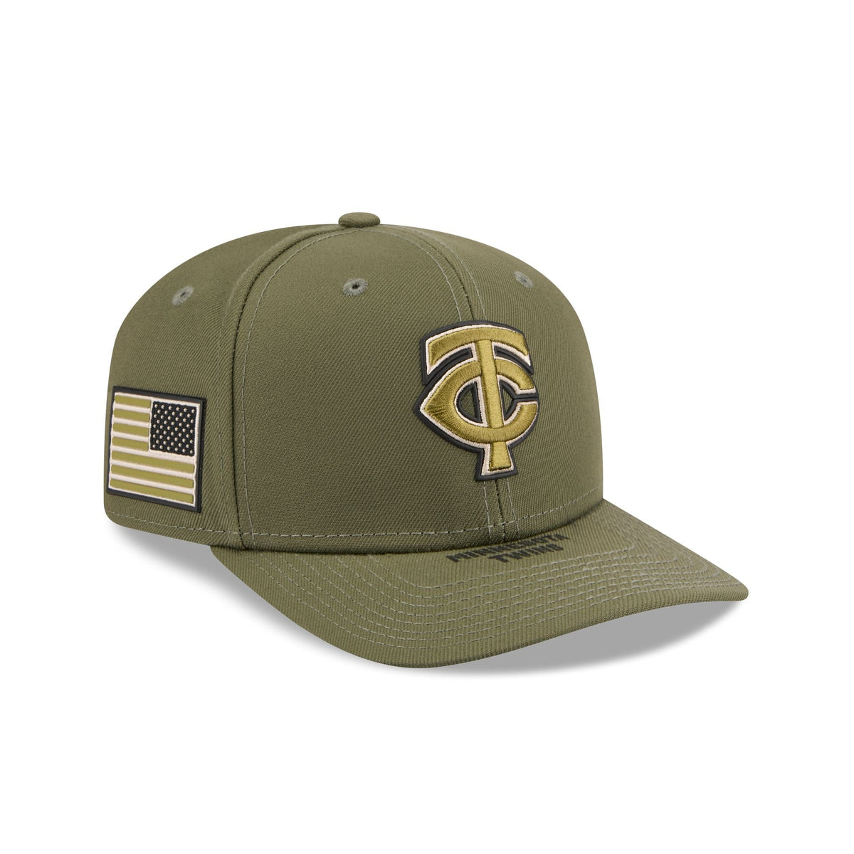 Minnesota Twins Armed Forces Day 2026 9SEVENTY Stretch-Snap Hat