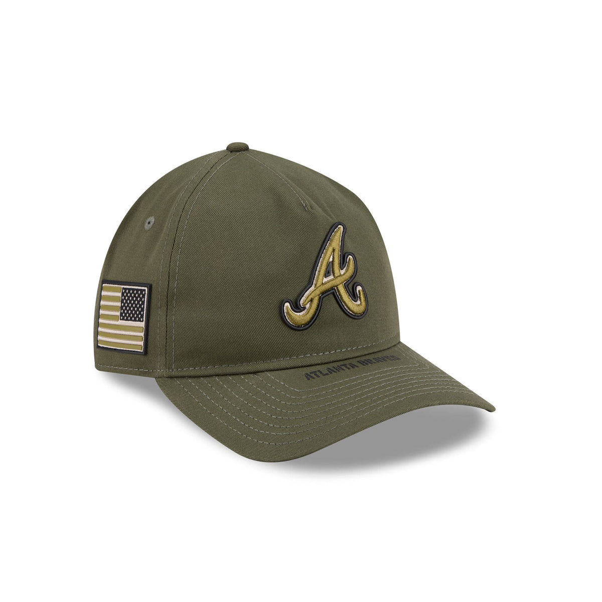Atlanta Braves Armed Forces Day 2026 9TWENTY A-Frame Adjustable Hat