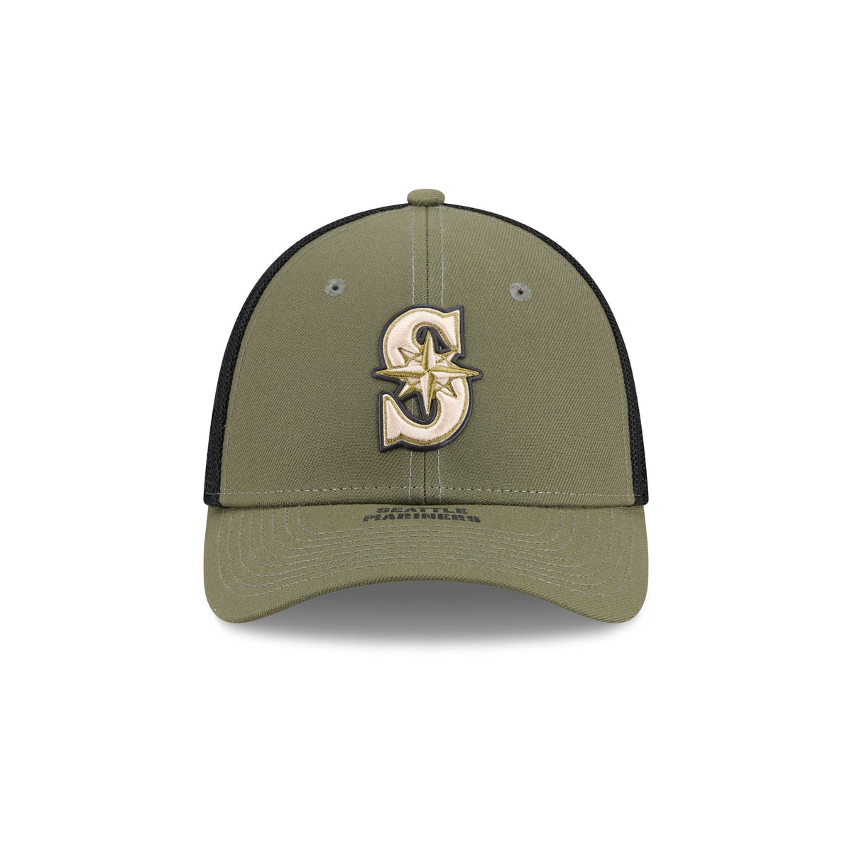 Seattle Mariners Armed Forces Day 2026 39THIRTY M-Crown Stretch Fit Hat
