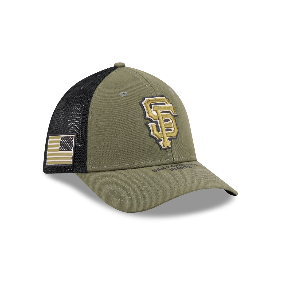 San Francisco Giants Armed Forces Day 2026 39THIRTY M-Crown Stretch Fit Hat