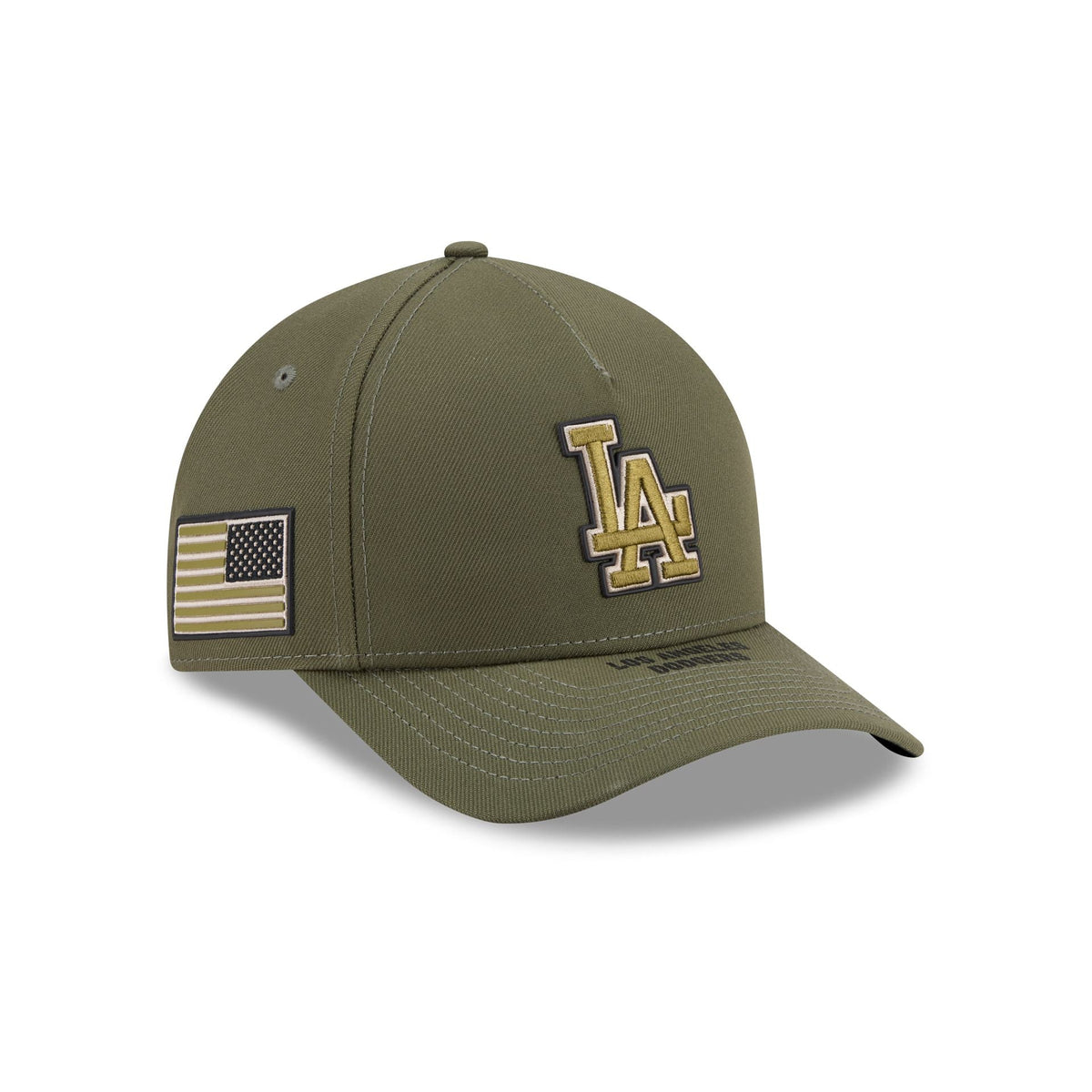 Los Angeles Dodgers Armed Forces Day 2026 9FORTY M-Crown A-Frame Snapback Hat