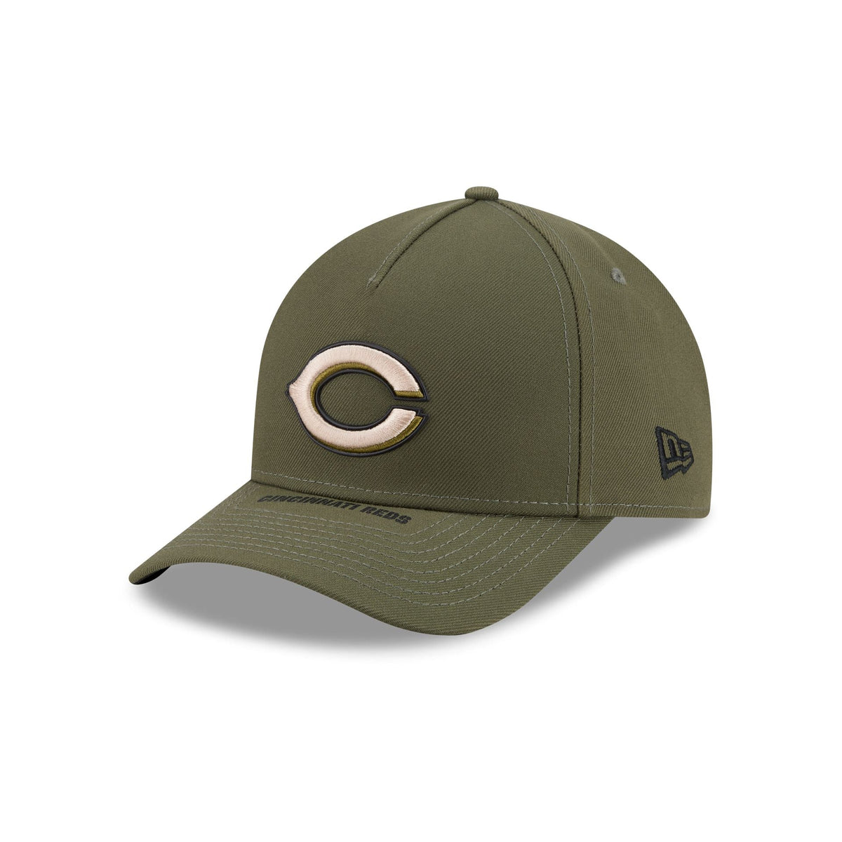 Cincinnati Reds Armed Forces Day 2026 9FORTY M-Crown A-Frame Snapback Hat