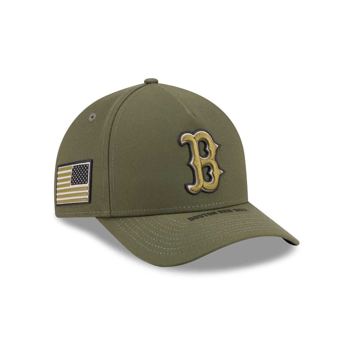 Boston Red Sox Armed Forces Day 2026 9FORTY M-Crown A-Frame Snapback Hat