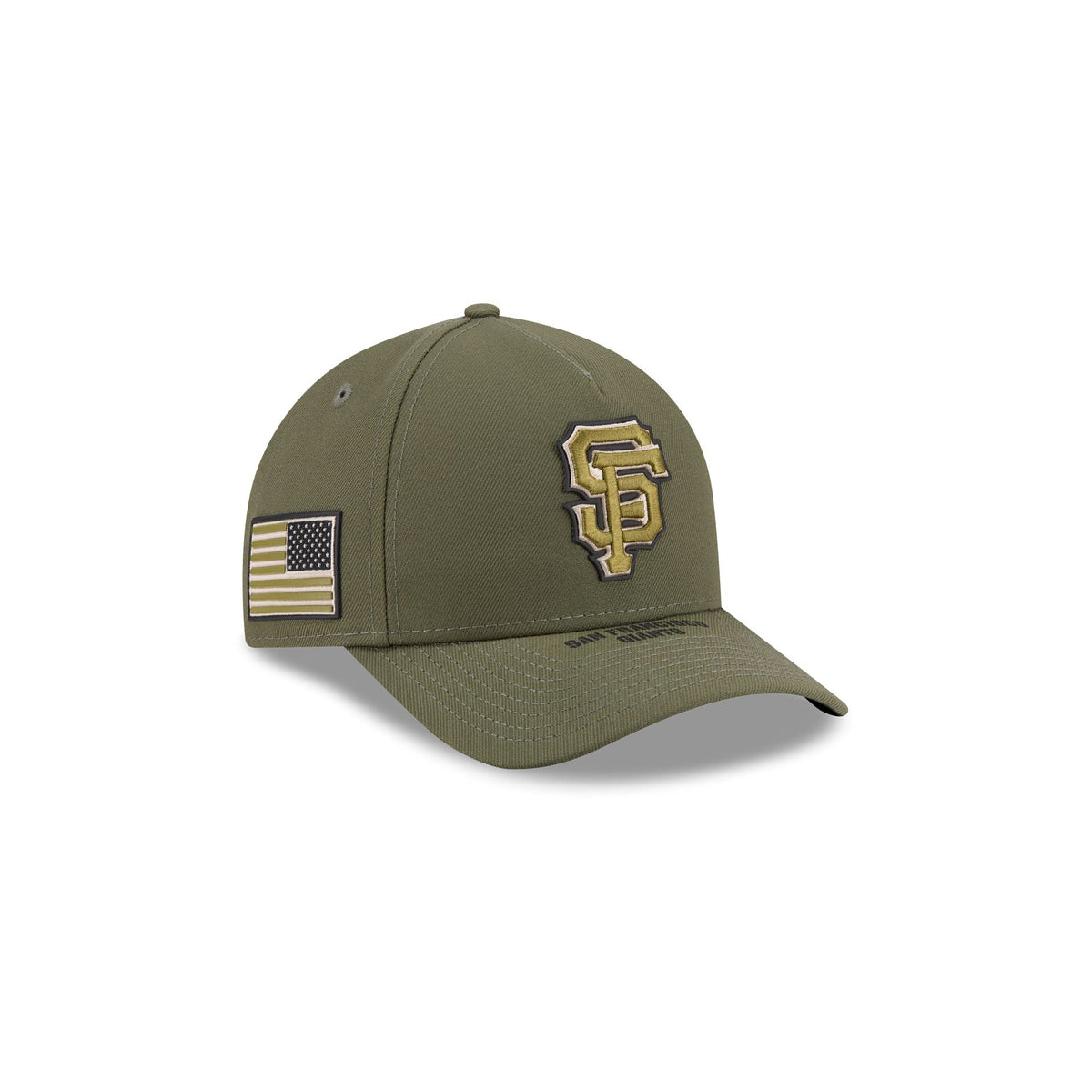 San Francisco Giants Armed Forces Day 2026 Kids 9FORTY M-Crown A-Frame Snapback Hat