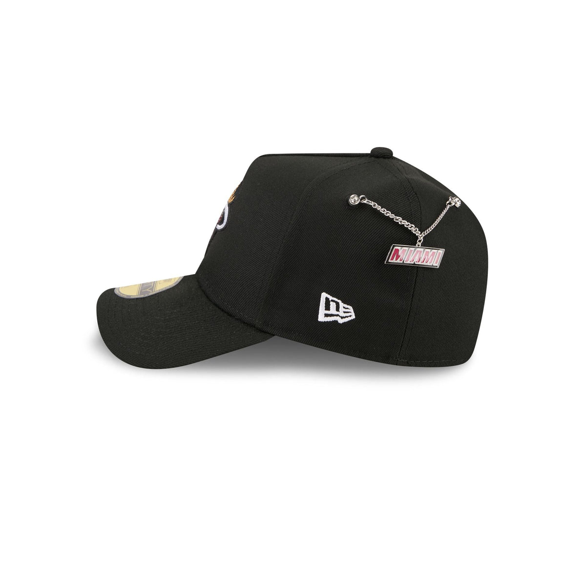 Miami Heat 2026 Draft Black 59FORTY A-Frame Fitted Hat