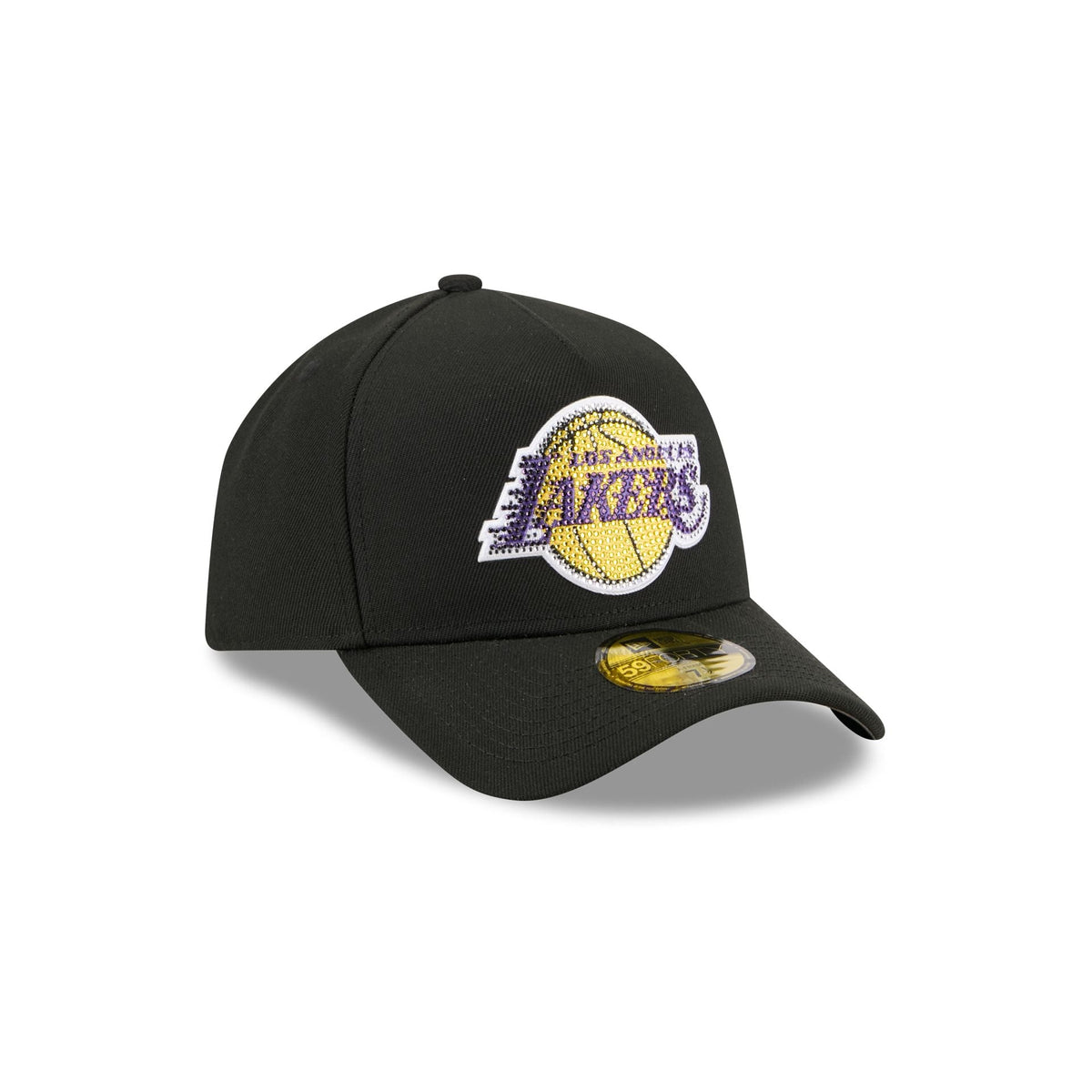 Los Angeles Lakers 2026 Draft Black 59FORTY A-Frame Fitted Hat