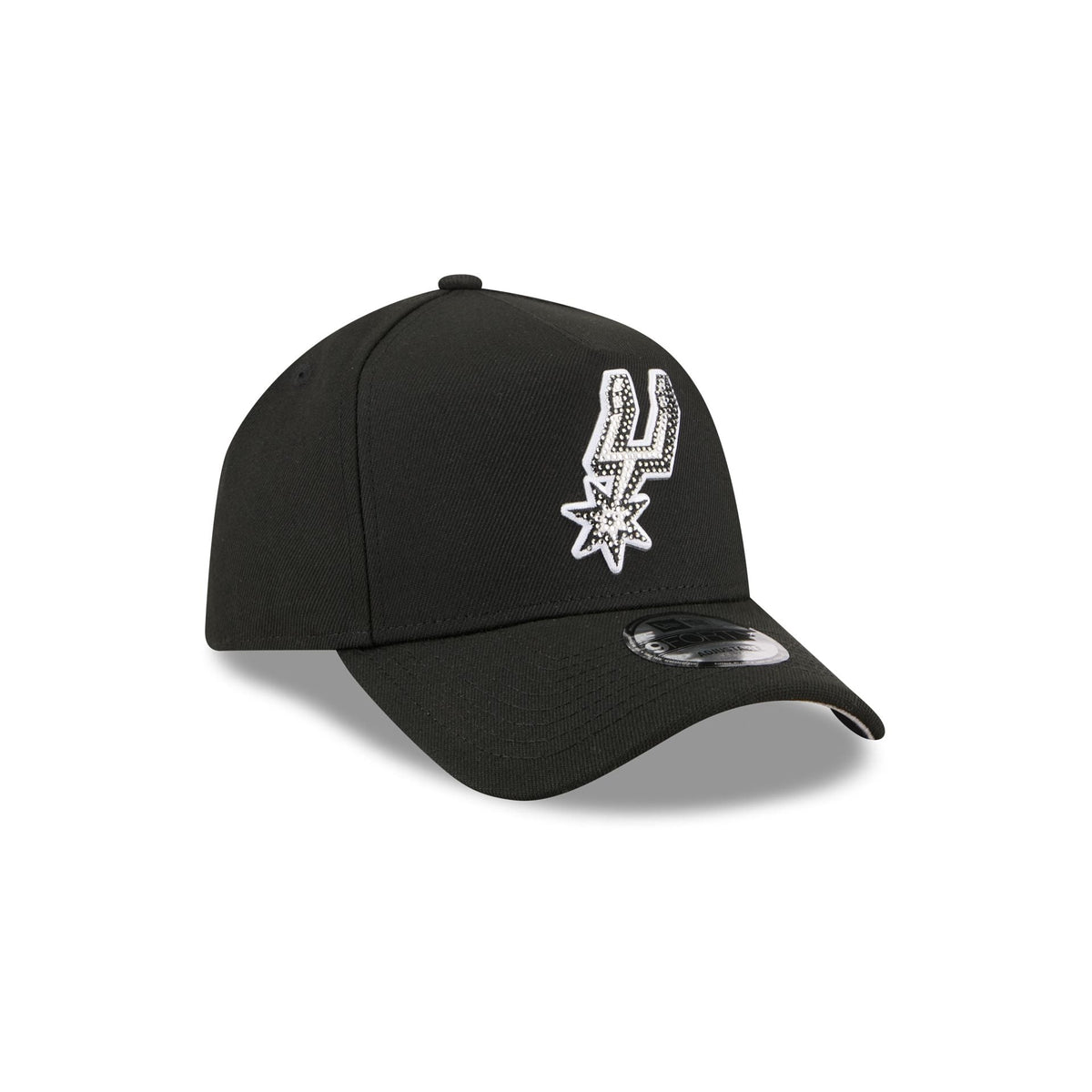 San Antonio Spurs 2026 Draft Black 9FORTY A-Frame Snapback Hat